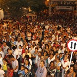 Jackson participa de procissão e missa ao lado de fiéis na Barra dos Coqueiros - Fotos: Victor Ribeiro/ASN