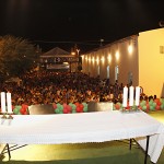 Jackson participa de procissão e missa ao lado de fiéis na Barra dos Coqueiros - Fotos: Victor Ribeiro/ASN