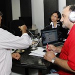 Jackson faz apelo à AL pela aprovação de R$35 mi para Hospital do Câncer  - Jackson foi entrevistado por Jason Neto e Magna Santana [ Foto: Victor Ribeiro/ASN ]