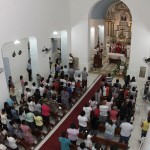 Jackson participa de missa em homenagem à Sagrada Família em Siriri - Fotos: Victor Ribeiro/ASN