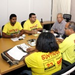 Gestão de Jackson Barreto é marcada pelo diálogo - Jackson durante reunião com o Sintese / Foto: Marcelle Cristinne/ASN