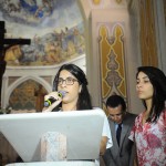 Jackson e Eliane acompanham missa de sétimo dia de Marcelo Déda -