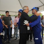 Jackson entrega máquina perfuratriz e autoriza serviços para o semiárido  - Fotos: Marcelle Cristinne/ASN