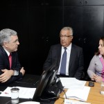 Jackson recebe garantia dos R$ 33 milhões necessários à conclusão do Hospital do Câncer - Fotos: Roque de Sá