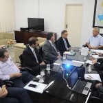 Jackson recebe executivos que planejam instalar nova fábrica de cimento - Participaram o representante do grupo M.Dias Branco em Sergipe