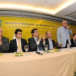 Jackson Barreto e Aldo Rebelo participam do Seminário Nacional de Políticas Públicas de Esporte   - Fotos: Marcelle Cristinne/ASN