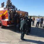 Bombeiros prestam homenagem no último adeus a Marcelo Déda - Fotos: Ascom/CBMSE