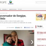 Morte de Déda é destaque nos principais portais de notícias do país - Foto: Reprodução/Agência Brasil