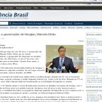 Morte de Déda é destaque nos principais portais de notícias do país - Foto: Reprodução/Agência Brasil