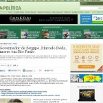 Morte de Déda é destaque nos principais portais de notícias do país - Foto: Reprodução/Agência Brasil