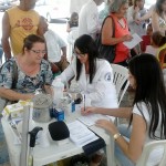 Case realiza ação ao Dia de Cuidado ao Paciente com Diabetes - Fotos: Ascom/SES