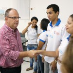 Belivaldo recebe alunos que ficaram em 3º em concurso nacional do Pronatec Empreendedor - Jenypher Scarllety/ Fotos: Eugênio Nascimento/Seed