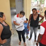 Técnicos do Núcleo Social da Sedurb fazem acompanhamento do Aluguel Social - Fotos: Brucce Cabral/Sedurb