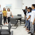 Belivaldo recebe alunos que ficaram em 3º em concurso nacional do Pronatec Empreendedor - Jenypher Scarllety/ Fotos: Eugênio Nascimento/Seed