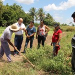 Agricultores de Canindé visitam produção orgânica da Cohidro - A produtora Quitéria Santos Araújo