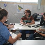 Técnicos da Semarh discutem diagnóstico do Plano Estadual de Coleta Seletiva - Fotos: Ascom/Semarh
