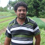 Agricultores de Canindé visitam produção orgânica da Cohidro - A produtora Quitéria Santos Araújo