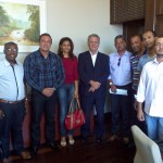 Secretário Benedito de Figueiredo recebe nova gestão do Sindpen em reunião de boasvindas - Foto: Ascom/Sejuc