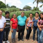 Agricultores de Canindé visitam produção orgânica da Cohidro - A produtora Quitéria Santos Araújo